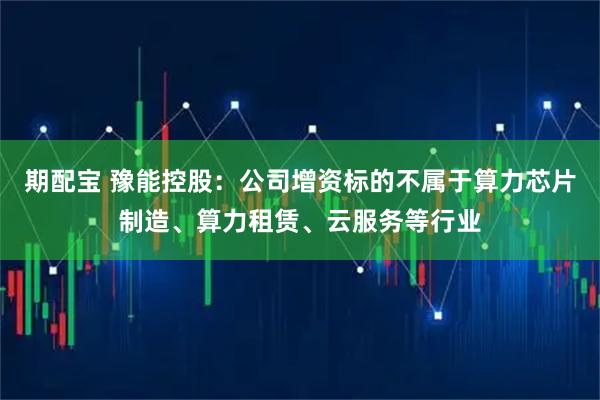 期配宝 豫能控股：公司增资标的不属于算力芯片制造、算力租赁、云服务等行业