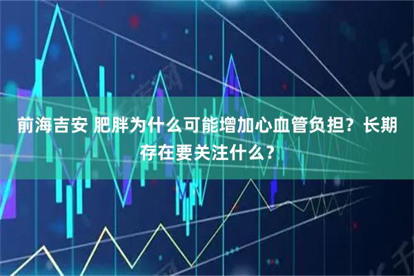 前海吉安 肥胖为什么可能增加心血管负担？长期存在要关注什么？